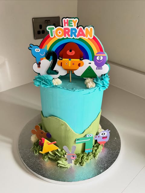 Coles Cakes celebration cake