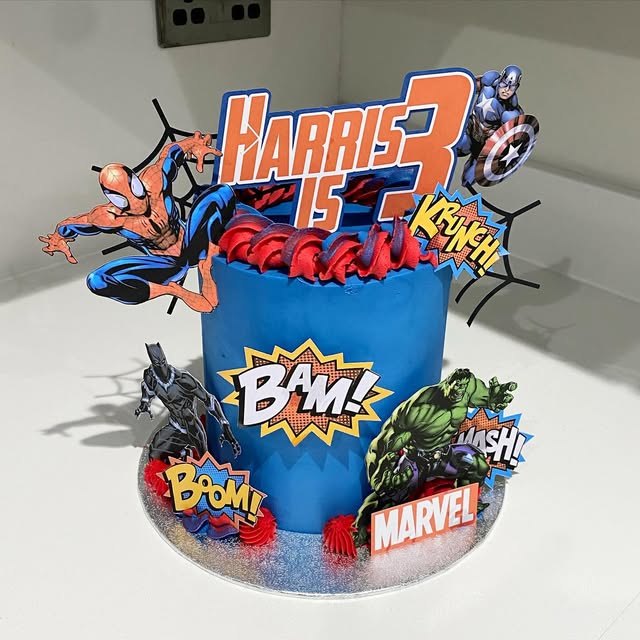 Coles Cakes celebration cake